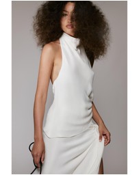 Bardot - Solene High Cowl Neck Top