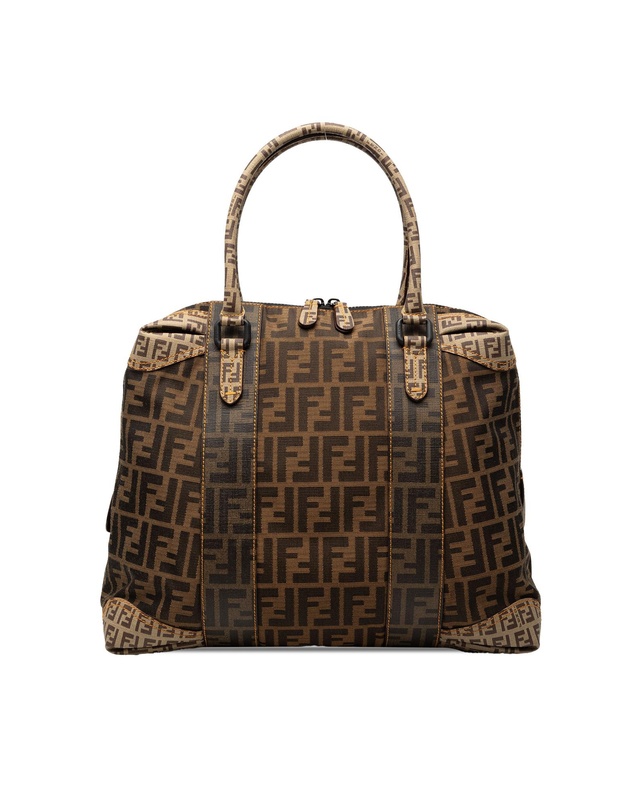 Pre-Loved by Azura Reborn - Pre-Loved Large Zucca Canvas Mixed Media Tote