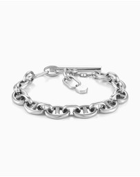 Fossil - Heritage Silver Tone Bracelet