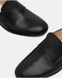 MM6 Maison Margiela - Slip On Leather Slides - Women's