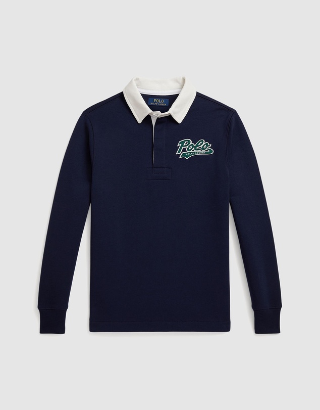 Polo Ralph Lauren - Logo Fleece Rugby Sweatshirt - ICONIC EXCLUSIVE - Teens