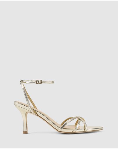 Gold Metallic Leather
