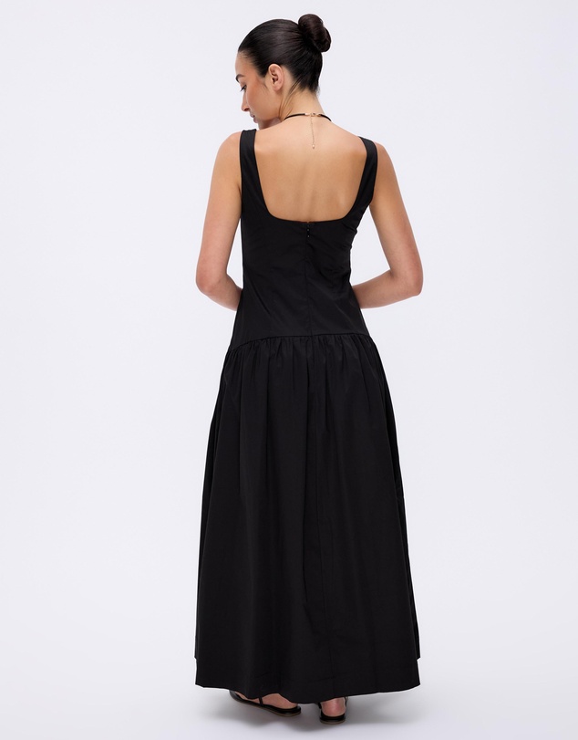 Minima Esenciales - Zuri Cotton Midi Dress