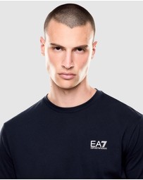 Emporio Armani EA7 - Train Logo Series M Tee SS Extended Logo CC