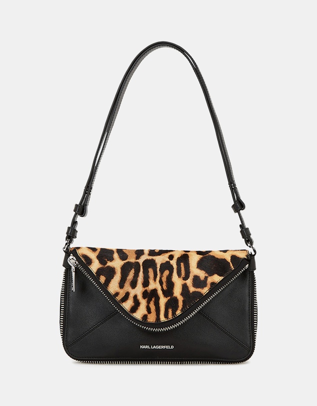 Karl Lagerfeld - K/Hardware Leopard Shoulder Bag