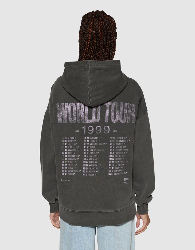 Ksubi - World Tour Oh G Hoodie Charcoal