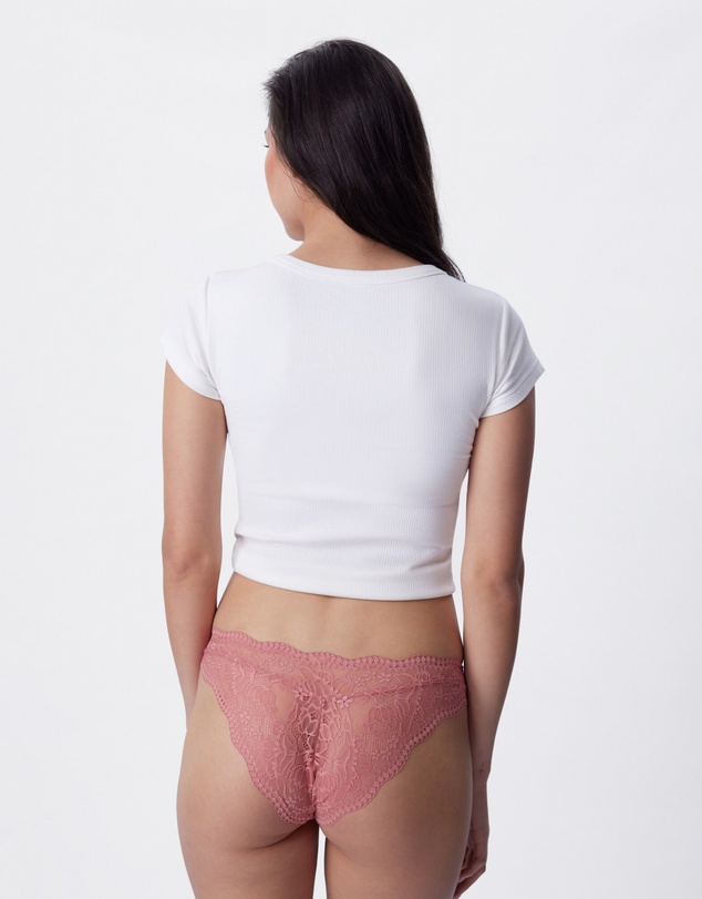 Bras N Things - Sara Brazilian Knicker - Rose