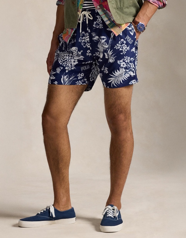 Polo Ralph Lauren - 5.75in Traveler Polo Bear Swim Trunks