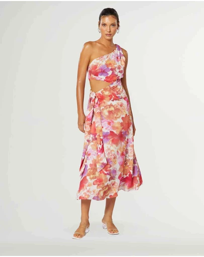 Winona - Santa Rosa One Shoulder Dress