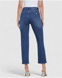 GUESS - Jeannie High-Rise Straight Jeans