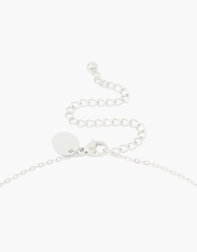 Lovisa - Waterproof Stainless Steel Large Bubble Letter J Necklace