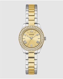 GUESS - Guess Ladies 2-Tone 30mm Analogue Watch