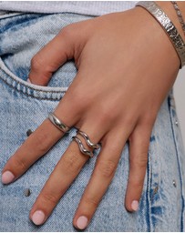 Arms Of Eve - Simi Silver Ring
