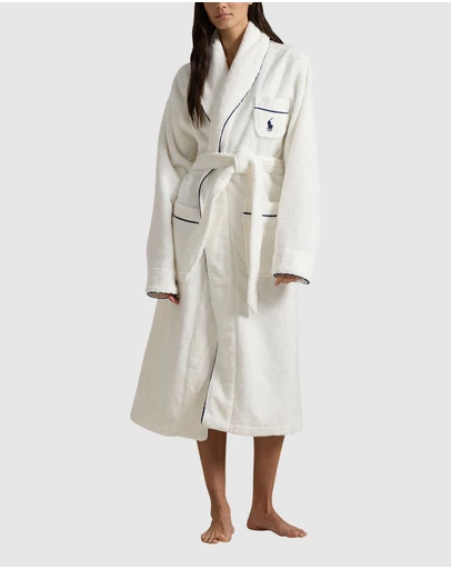 Polo Ralph Lauren - Essentials Shawl Collar Belted Cotton Terry Robe