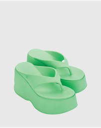 Melissa - Melissa Free Thong Wedge