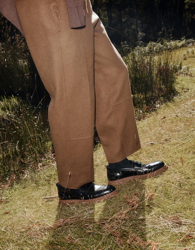 Aquila - Radar Leather Penny Loafers