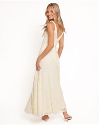 Petal & Pup - Kirsten Lace Maxi Dress - Yellow