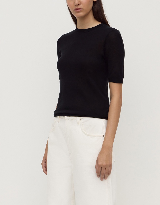 Assembly Label - Mina Silk Knit Tee