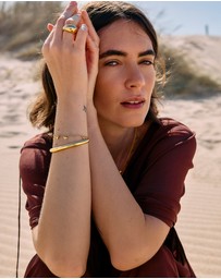 Rachel Jackson - Dreamcatcher Bird Bracelet Gold