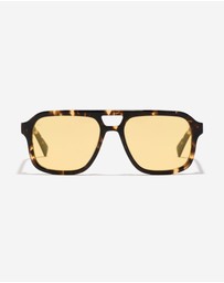 Hawkers Co - HAWKERS - CROUPIER Carey Yellow Sunglasses for Men and Women UV400