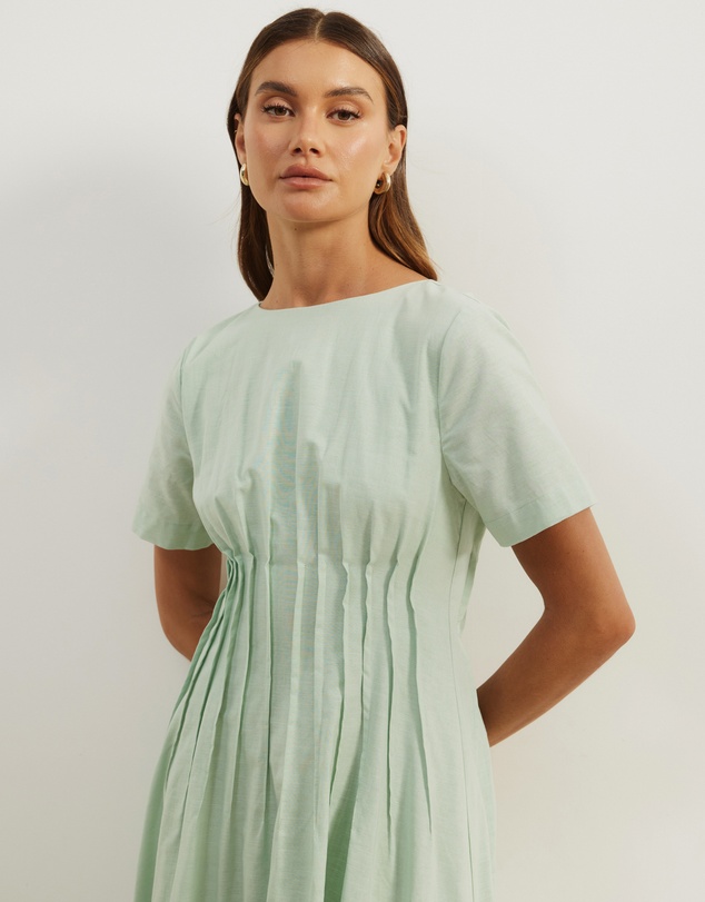 Atmos&Here - Maya Pleat Maxi Dress