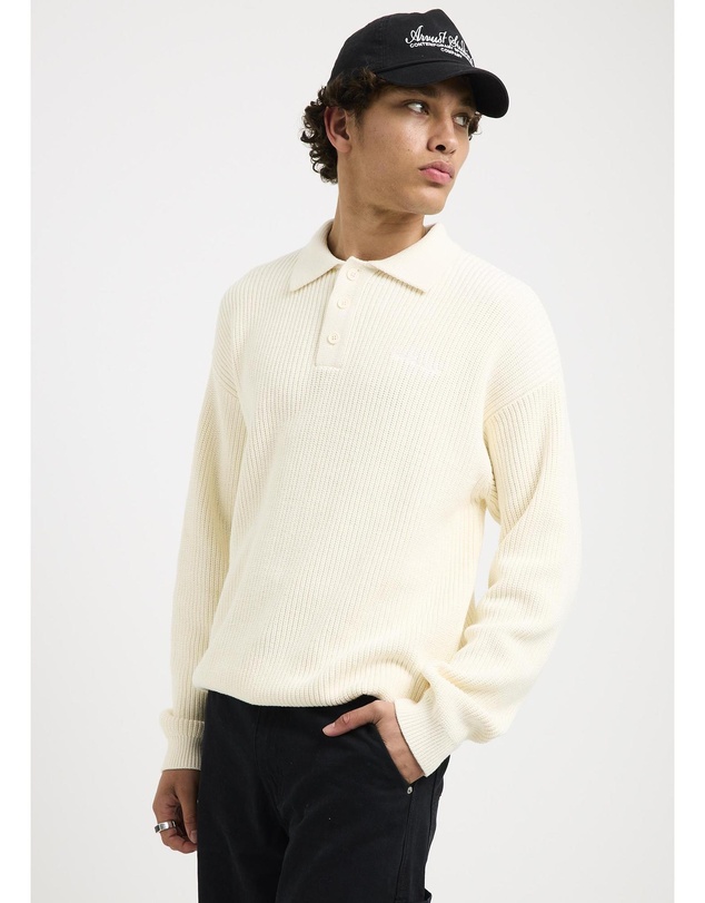 Arvust - Location Knit Polo Shirt