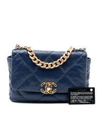 Pre-Loved by Azura Reborn - Pre-Loved Medium Lambskin 19 Flap