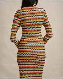 BY JOHNNY. - Fontana Tie Sheer Ankle Dress