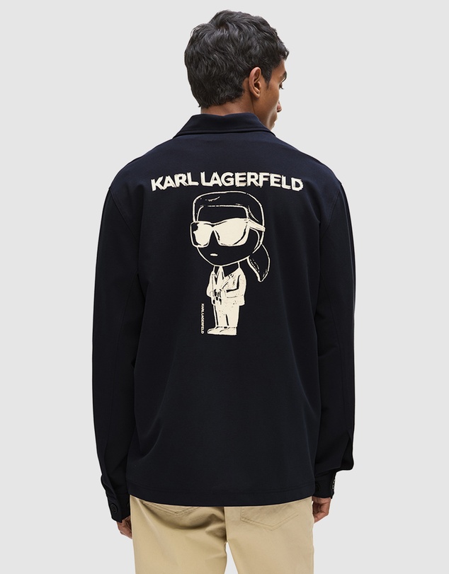 Karl Lagerfeld - Ikon Jersey Overshirt