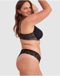 Bras N Things - Pure Body Full Cup Bra - Black
