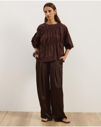 Atmos&Here - Cressida Smock Top