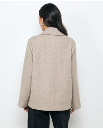 AERE - Herringbone Coat