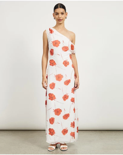 Lover - Posy Asymmetric Maxi Dress