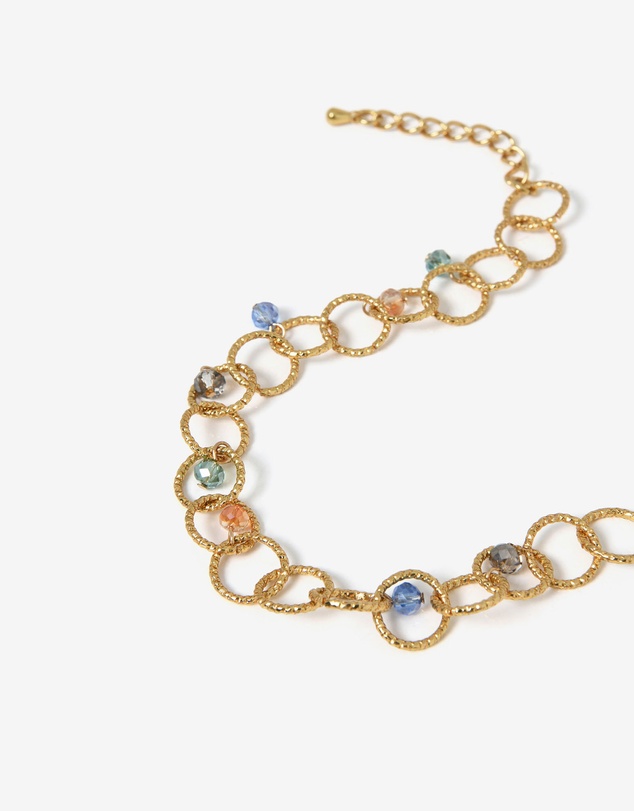 Forcast - Amaris Crystal Chain Bracelet