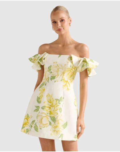 Forever New - Kenzie Off Shoulder Ruffle Mini Dress