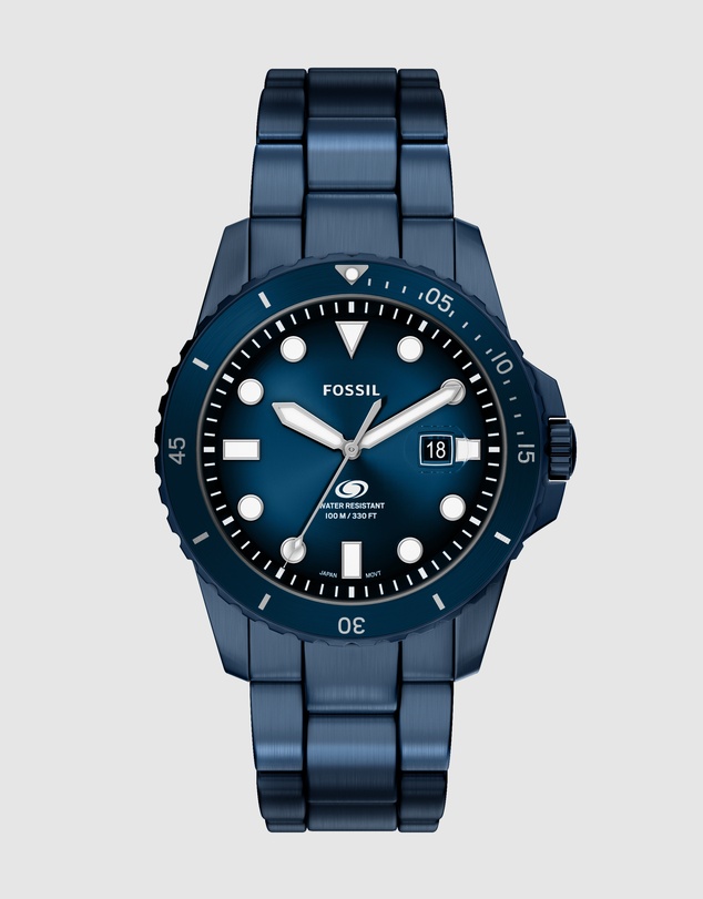 Fossil - Fossil Blue Blue Analogue Watch