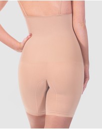 B Free Intimate Apparel - Power Shaping Stay Up Shorts - 2 Pack