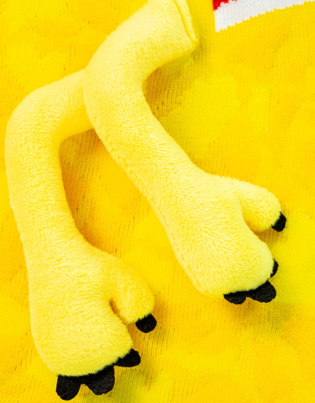 Crazy Skates - Crazy Socks Monster Yellow Knee-High Socks