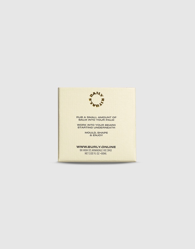 BURLY - Natural Beard Balm - Australian Made