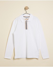 BOSS - Long Sleeve Polo - Kids-Teens