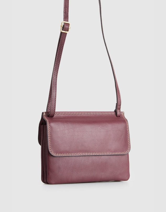 Evity - RFID Maya Leather Small Crossbody