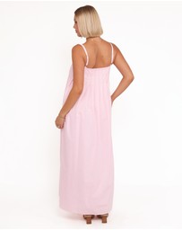 Petal & Pup - Corfu Midi Dress - Pink