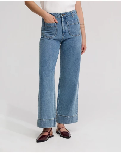 Oxford - Alexa Non-Stretch Jeans