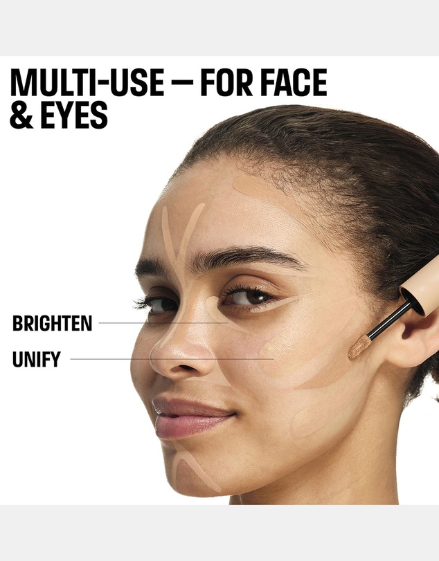 MAKE UP FOR EVER - HD Skin Full Cover Concealer Multi-Use Concealer with Niacinamide & Hyaluronic Acid