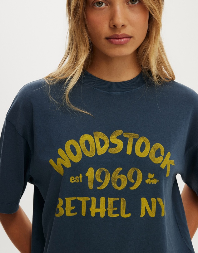 Cotton On - The Lcn Music Boxy Graphic Tee
