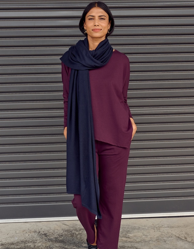 Bamboo Body - Bamboo & Recycled Cashmere Wool Travel Wrap 