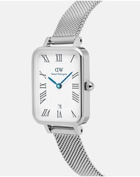 Daniel Wellington - Quadro Roman Numerals Date Sterling S