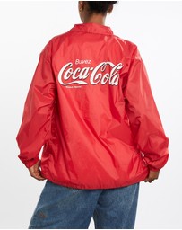 Vintage by The Real Deal - Pre Loved - Vintage 90s Coca Cola Coaches Jacket