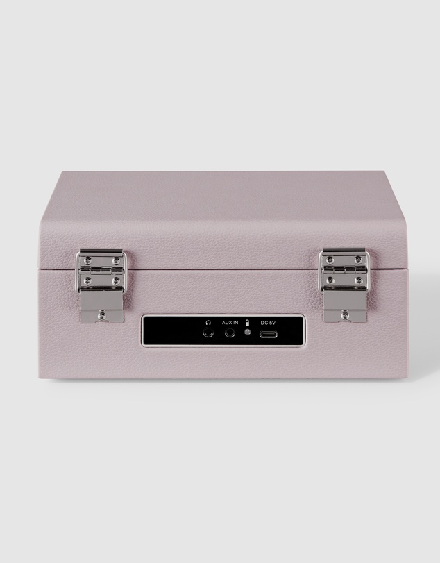 Crosley - Crosley Voyager Portable Retro CD Player with Stereo Bluetooth Speakers, FM Radio - Amethyst
