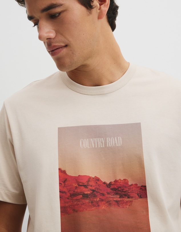 Country Road - Australian Cotton Graphic T-shirt